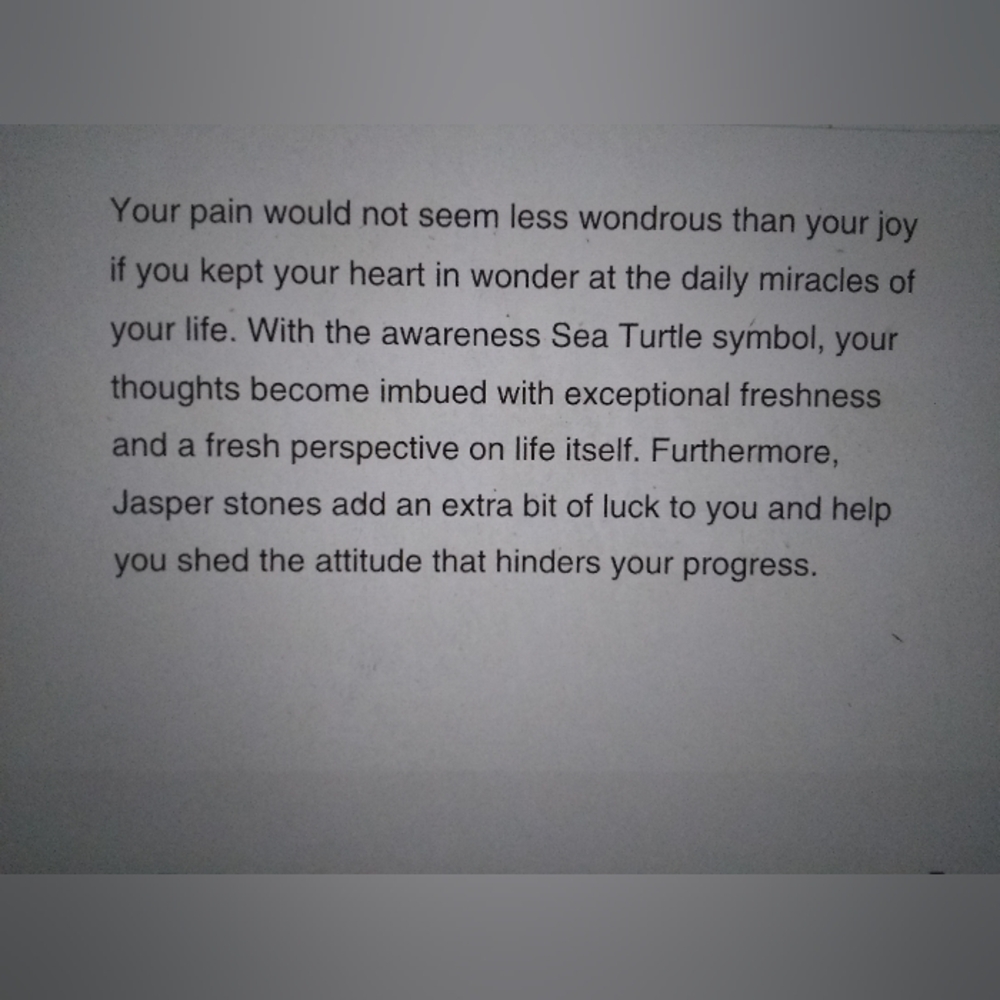 NWT #Teamplanting Legendary Sea Turtle Bracelet - Picture 6 of 7